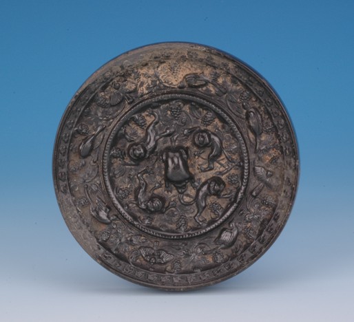 海马葡萄镜 （唐代） 